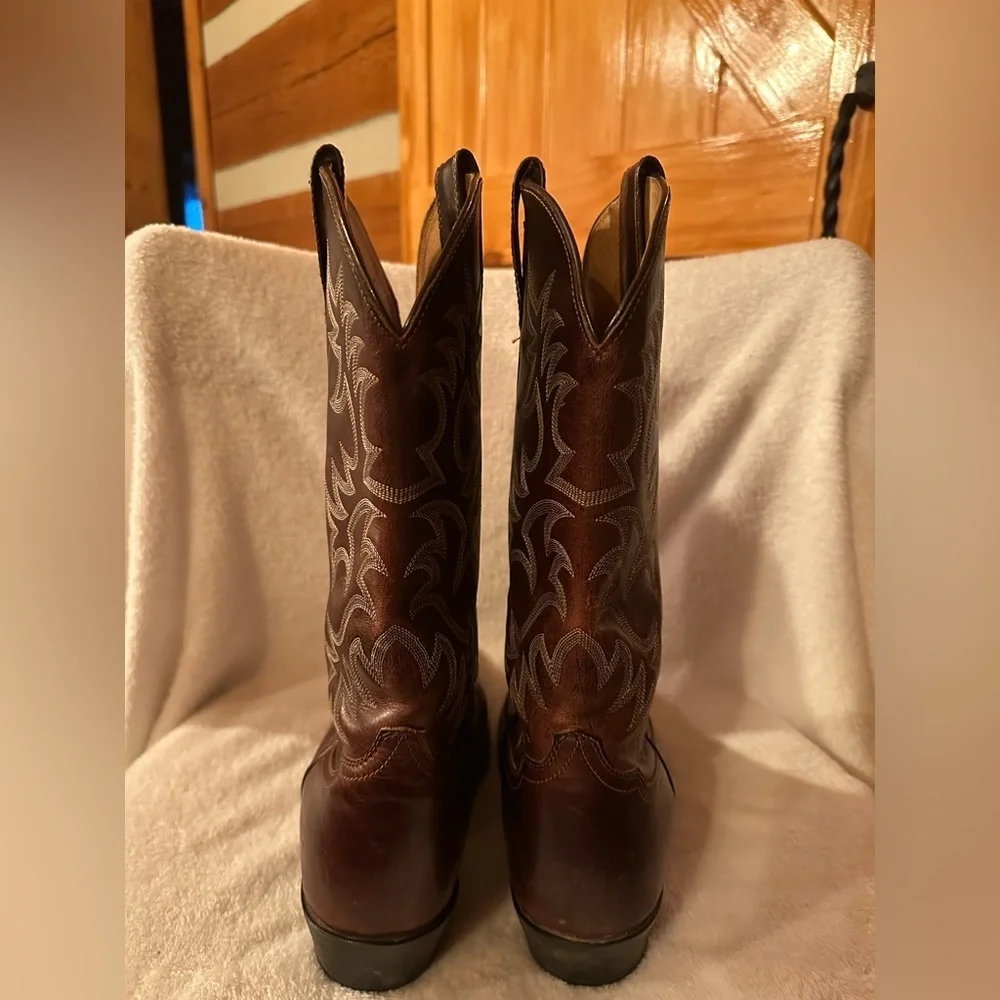 Ariat Men's Heritage Western Cowboy Boots Brown Leather Size 10D Style#10002208
